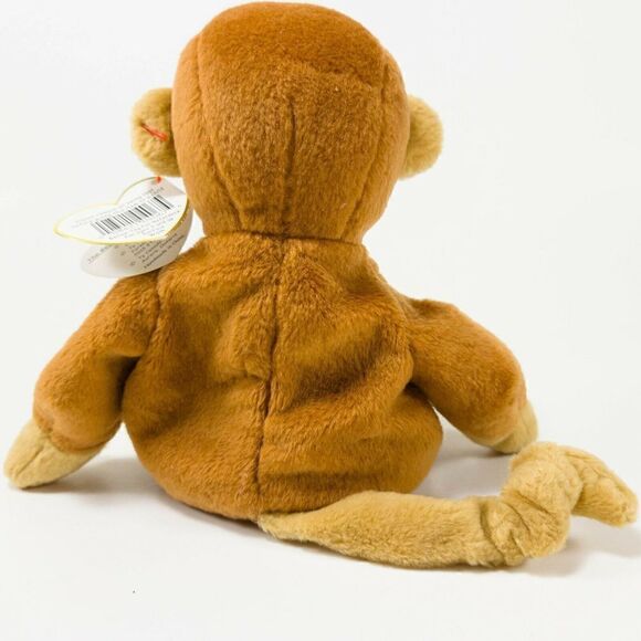 1995 Ty Beanie Baby Original Bongo The Monkey PVC pellet style 4067 - Picture 2 of 5